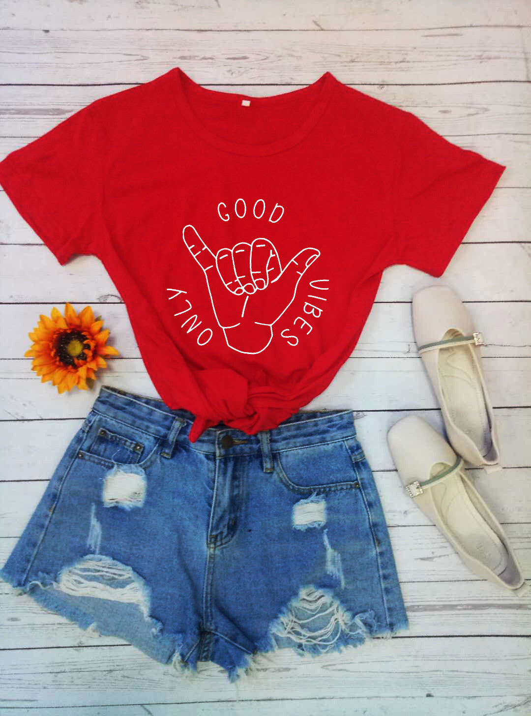Good Vibes Only Short Sleeve European 