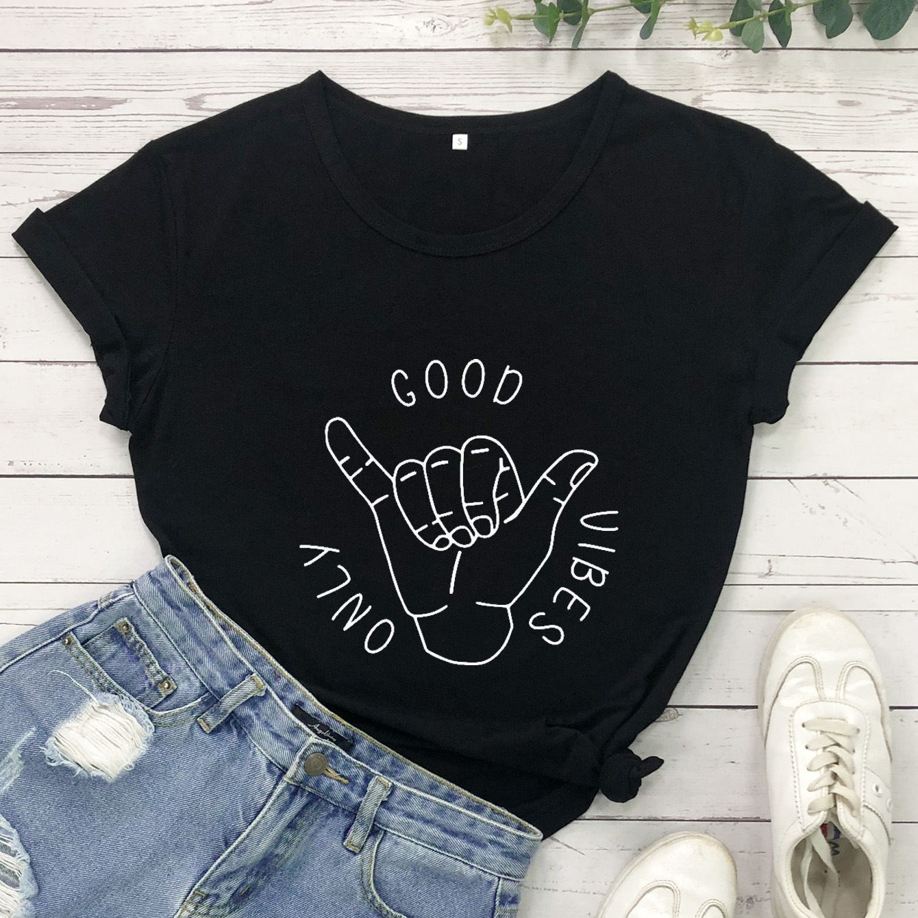 Good Vibes Only Short Sleeve European 