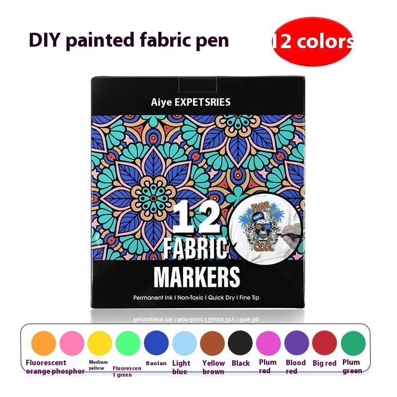 Fashion Graffiti Washable Textile Pen